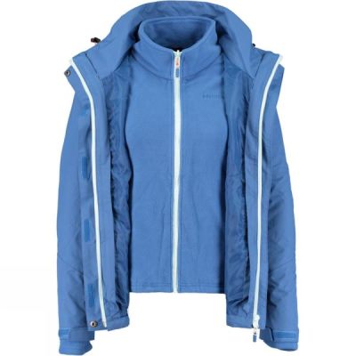 Chaquetas Ayacucho BlizzArt 3-in-1 Fleece Mujer - Azules - Chile JYU410982